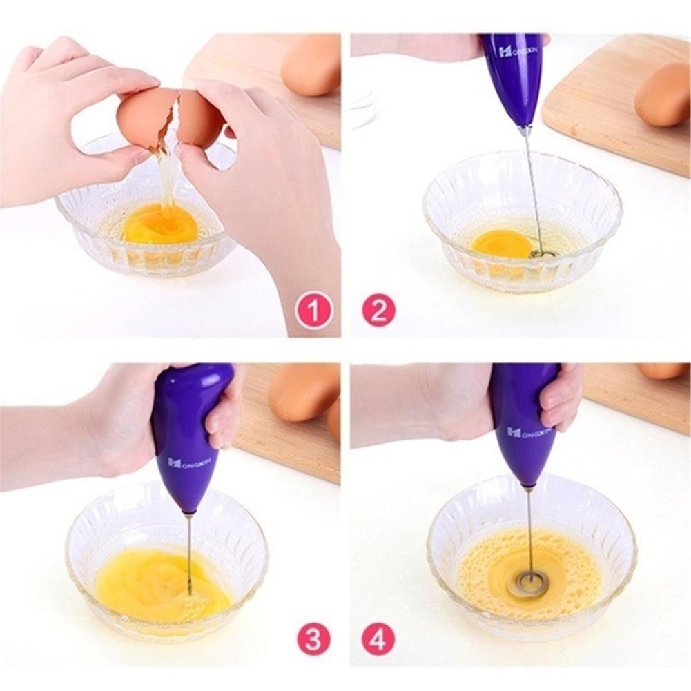 Kitchen Blender Practical Egg Beater Coffee Beverage Milk Bubbler Mini Foam Mixing Machine