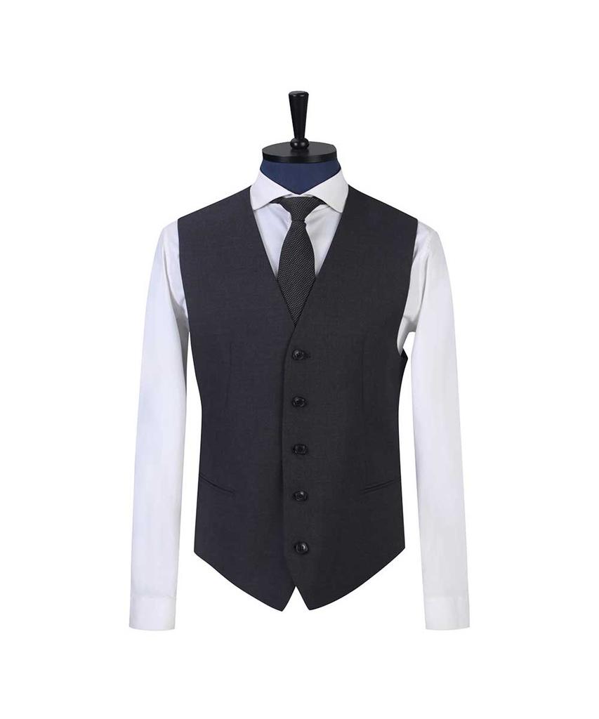 Sieg Reda W100 Suit Vest Grey (Pjvah3061)