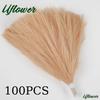 10/30/50/100PCS 42CM Artificial Fluffy Pampas Bohemian Grass Fake Plant Reed Wedding Home Party Decoration
