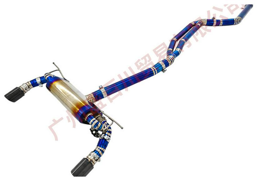 BMW M140i (17-23) Titanium Alloy Exhaust Muffler Tailpipe with Valve for B58 3.0T