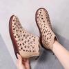 2024Women's Sandals Spring Summer Sandals Women's Breathable Hole Boots Flat Soft Non-slip Comfortable Shoes Sandalias De Mujer