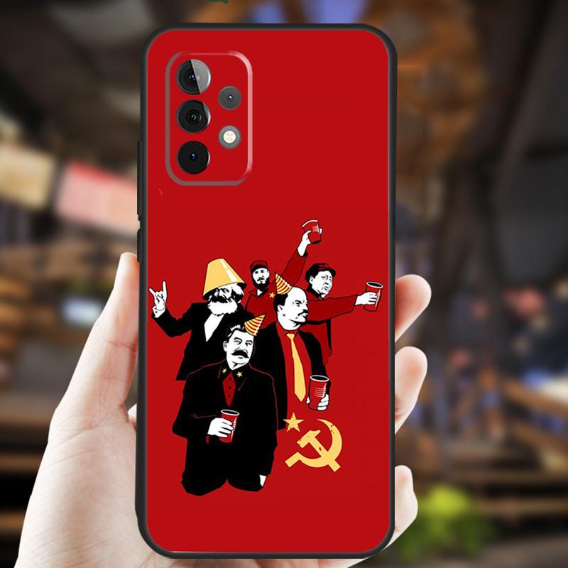Stalin Soviet Case For Samsung Galaxy A32 A56 A16 A15 A22 A52 A54 A14 A26 A36 A55 A35 A05 A06 A53 A33 A13