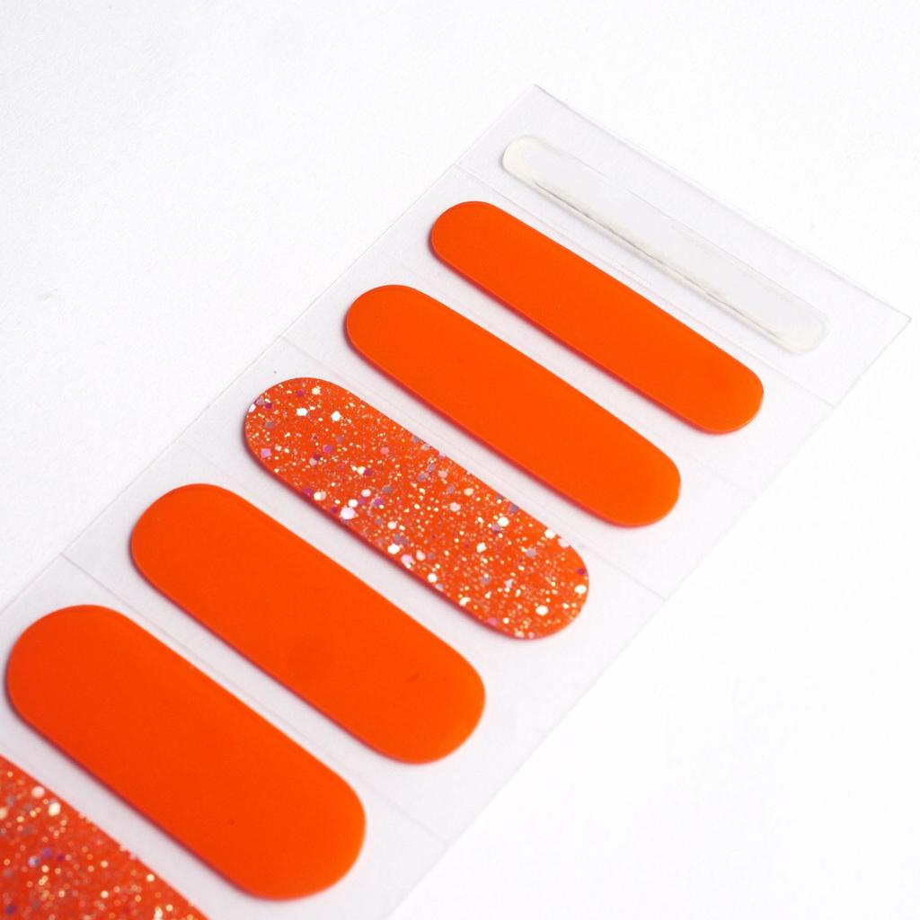Glue Gel Nail Stickers, Half-baked, Semi-cured, Second-generation Extendable Patches
