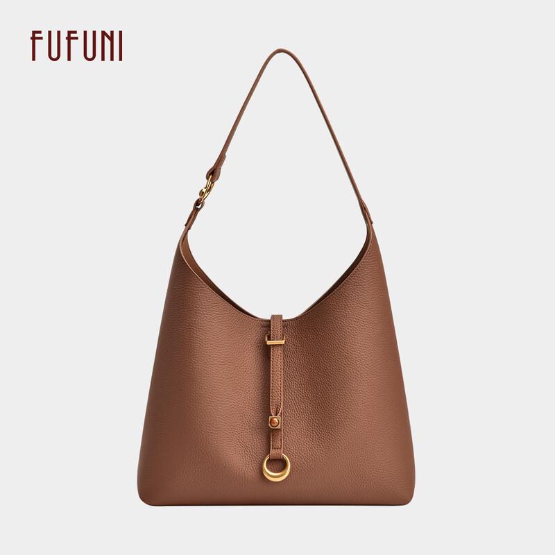 FUFUNI Genuine Leather Fashion Tote Bag