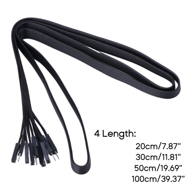 20/30/50/100cm Motherboard Switch HDD LED/PLED/Reset SW /Power SW Extension Cable