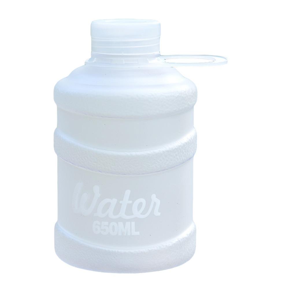 Fruit Tea 650ml Bucket Cup Drop Resistant Leak-proof Plastic Cup Creative Design Mini Size Water Bottle School