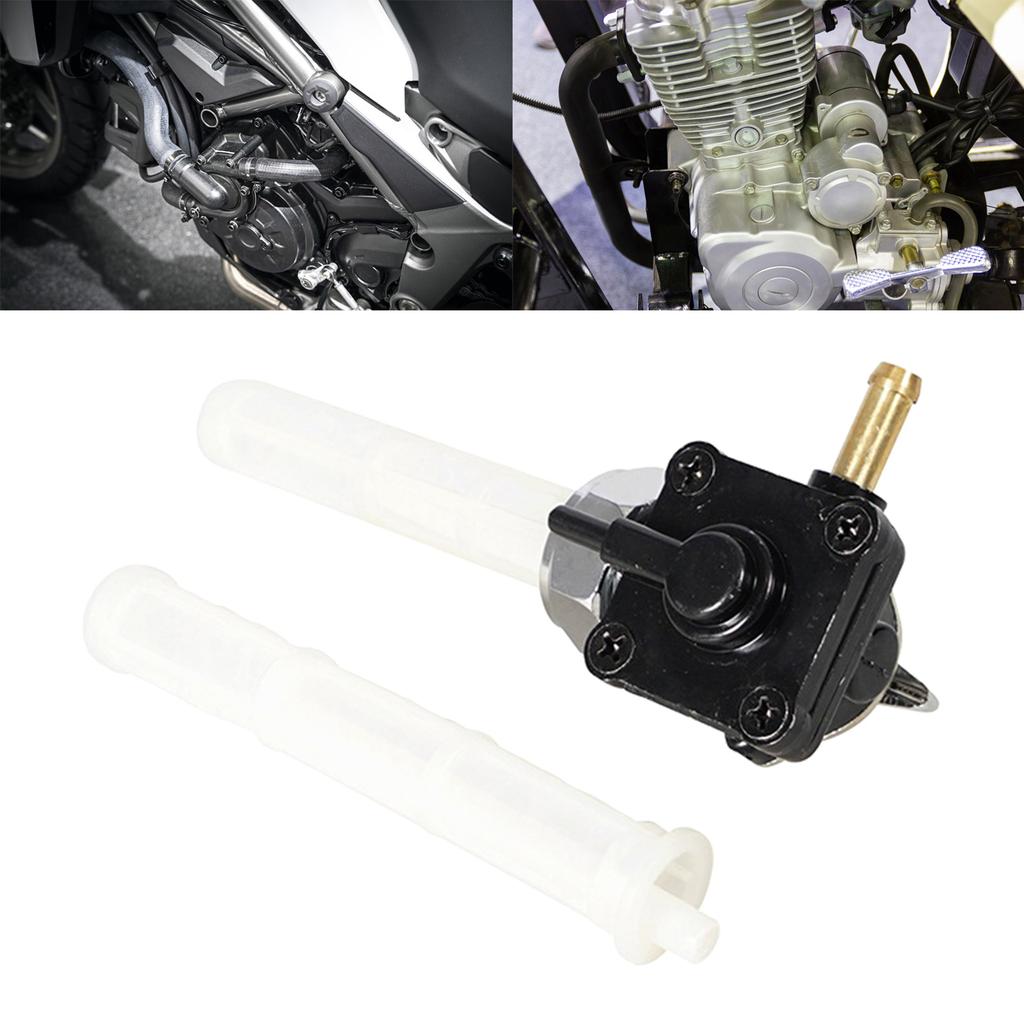 Motocyklové 22mm palivové ventily Petcock s vnějším závitem, díl 61338-94D pro FLST FXST FLT FXD 1995-2001