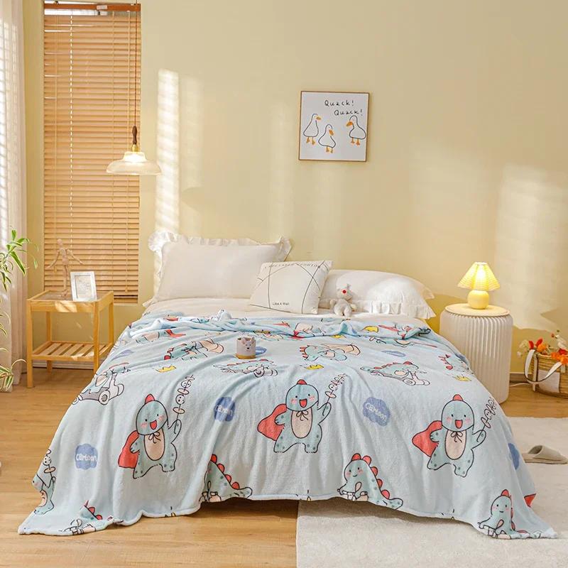 Stars Starry Sky Blanket Bedspread Warm Soft Flannel Print Throw Blankets Suitable for Sofa/Bed/Car Portable Blanket All Season