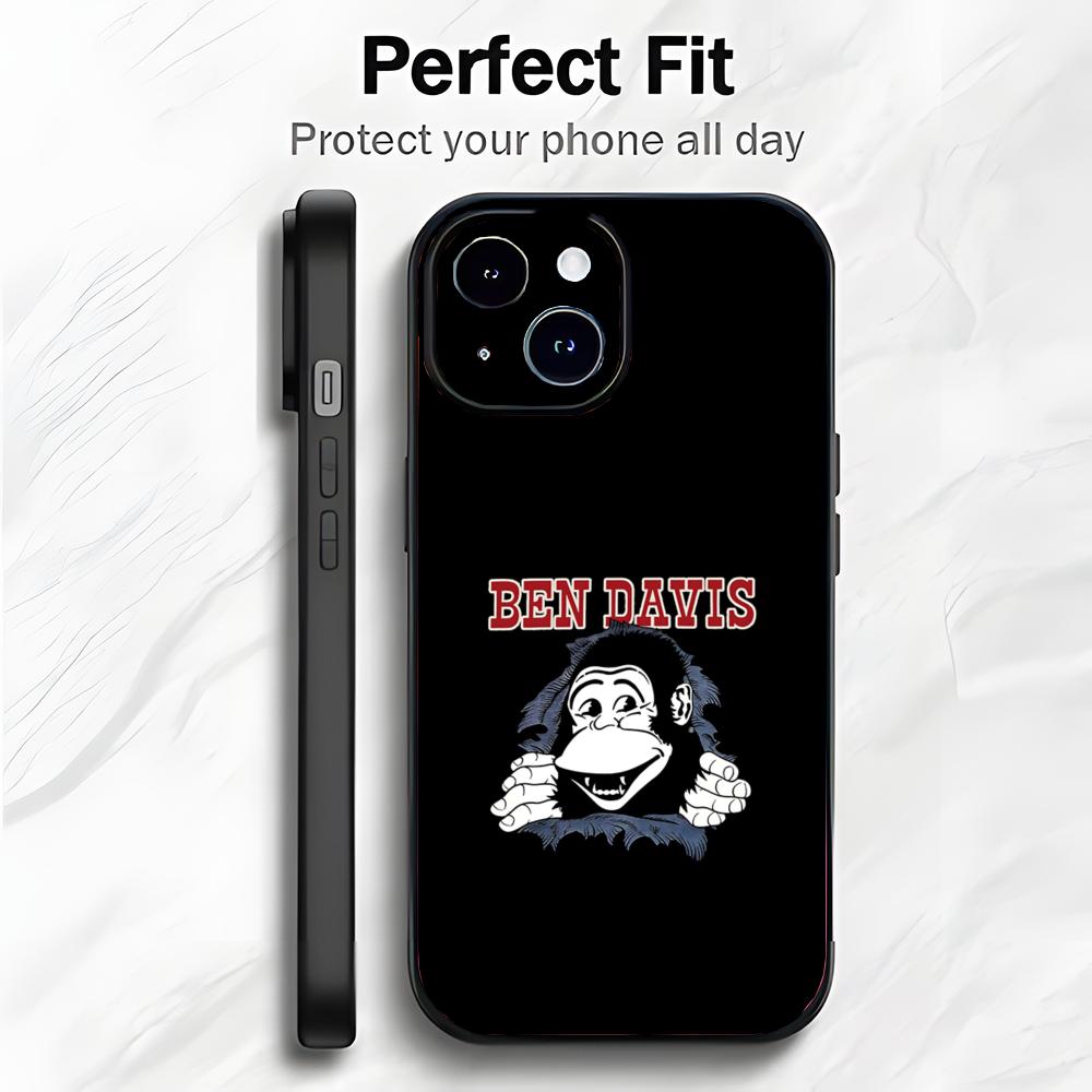 Durable Casual American Brand B-Ben Davis Phone Case Phone Case Soft Packaging Lightweight For iPhone17 16 15 14 13ProMax