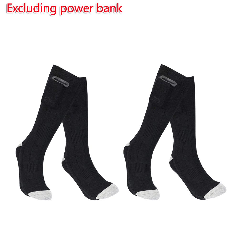Unisex Electric Heated Socks Rechargable Electric Sock for Winter Skiing Cycling Winter Warm Heating Thermal Stockings