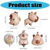 Set Of 5 Capybara Shape Foil Balloons Ideal For Party Decorations With Long Time Use and Vibranted Color