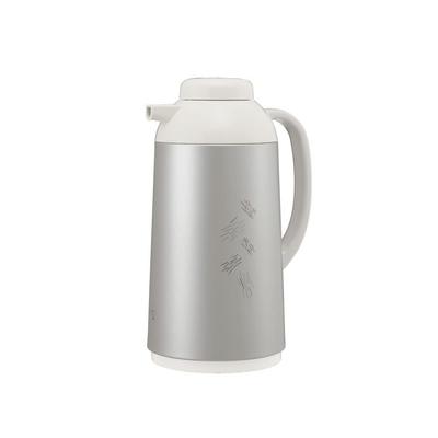 Zojirushi Panela de Vidro Manual Panela com Isolamento a Vácuo Mantém Bebidas Deliciosas Prata Fosco 1.0L Quente/Frio Quente/Frio AG-LC10-SM