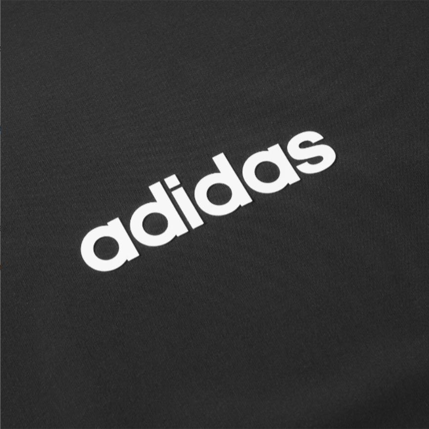 Adidas Stand Collar Solid Color Long Sleeve Jacket Unisex Jacket Black JI8469