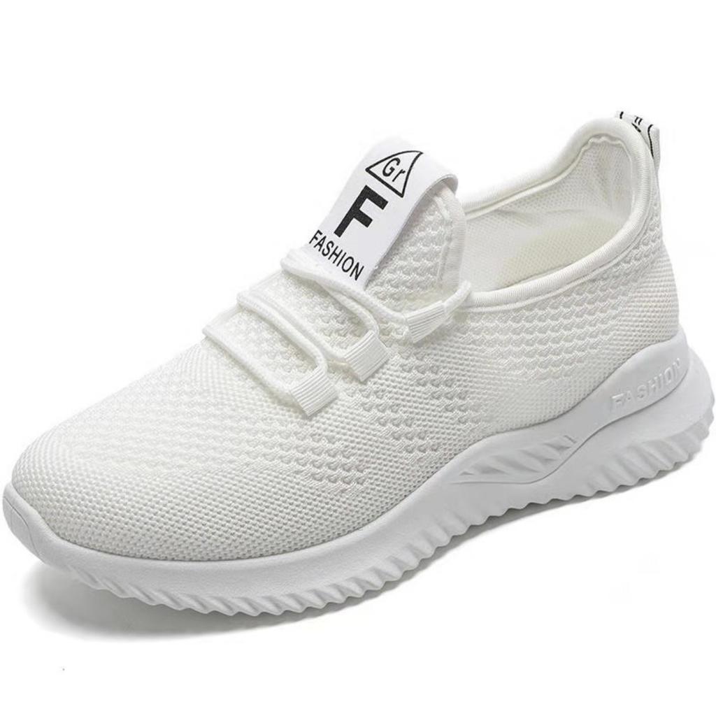 Women's Casual Sports Shoes, Women's Breathable Knitted Sports Shoes - Lightweight and Comfortable Low Top Running Shoes, Mesh Sports Shoes