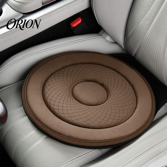 Rotating Mobility Aid for Elderly Car Seat Cushion Seniors Pregnant, 360 Degree Swivel Auto Pad Ergonomic Rotation with Non-slip Base, Breathable