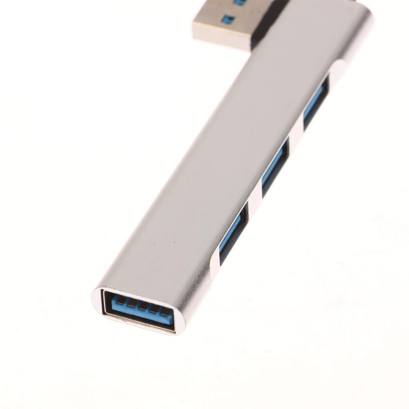 1 Stück PC-Zubehör 4-Port-USB-3.0-Hub High-Speed-Typ-C-Splitter 5 Gbit/s Multiport-Hub 4 USB 3.0 2.0-Anschlüsse