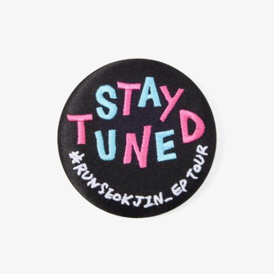 2nd Pre-order BTS RUNSEOKJIN EP.TOUR Can Badge Set Logo Ver.