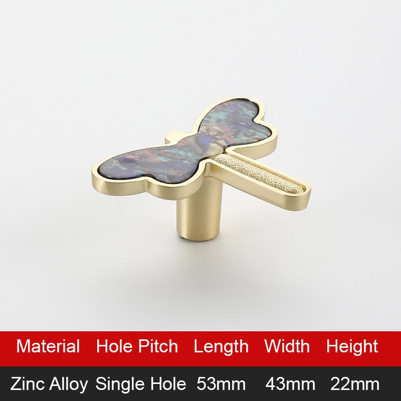 

Handles Drawer Cabinet Furniture Kitchen Handles For Cabinet Knob Door Drawer Furniture Knob Butterfly Shape Handle разноцветный