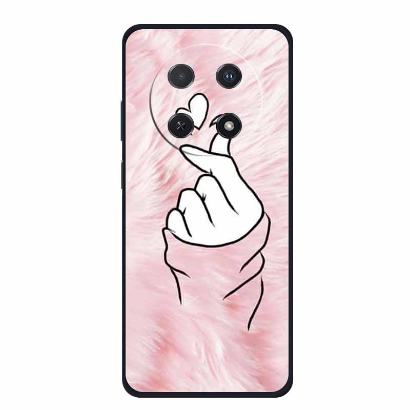 Phone Case For Huawei Nova 14i Back Cover Case Shockproof Black Silicone Soft Funda Para For Huawei Nova 12i Y91 13i Case Coque