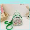Kids Small Shoulder Bag With Cartoon Labubu Print Design For Daily Use And Outdoor Activities