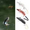 Fishing Baits Wobbler Muti-Section Jointed Mouse Shape Baits Trebles Hook Hard Crankbait Sink Tackle Swim Hard Baits