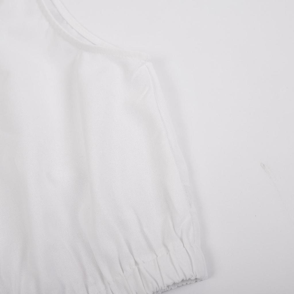 Women's Two-piece Wrinkled Lapel Sleeveless Shirt High Waist Drawstring Shorts Large Size Set Fashion Suits