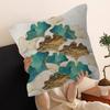 pc Ginkgo Leaves Printed Lucky Dragon pillow cover sofa cushion cover home room decoration children gift