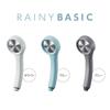 SANEI Rainy Basic Shower Water Water Increased Water Stainless Steel Shower Made in Head, 40% Saving, Ultra-Fine Flow, Pressure, Plate, White, Japan,