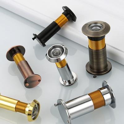 Anti-skid HD Cat Eye Door Camera Anti-peeping Anti-pry Security Door Cat Eye Adjustable 220 Wide Angle Peephole Hidden Cat Eyes