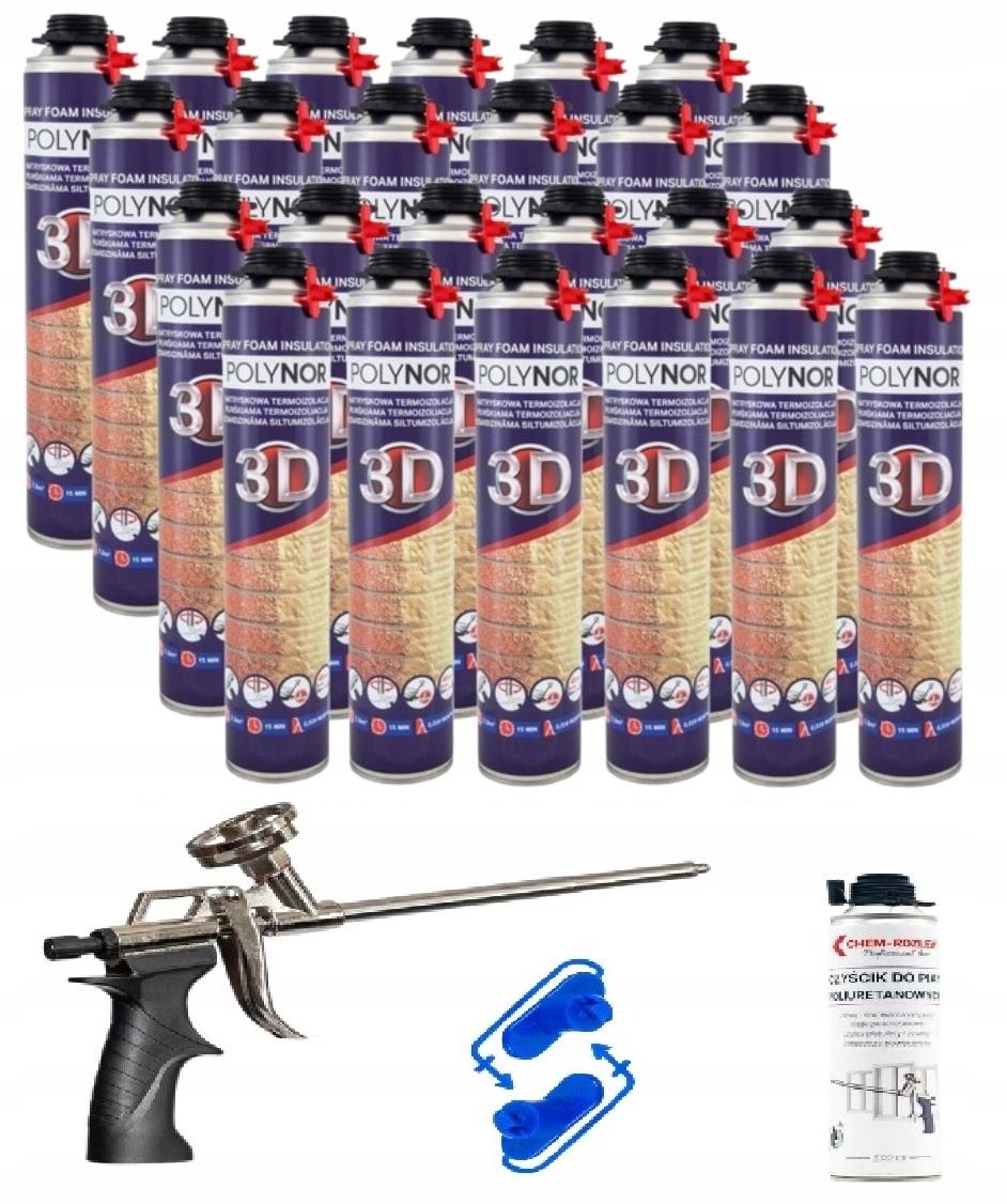 Polynor 3D Insulation Spray Foam Pur