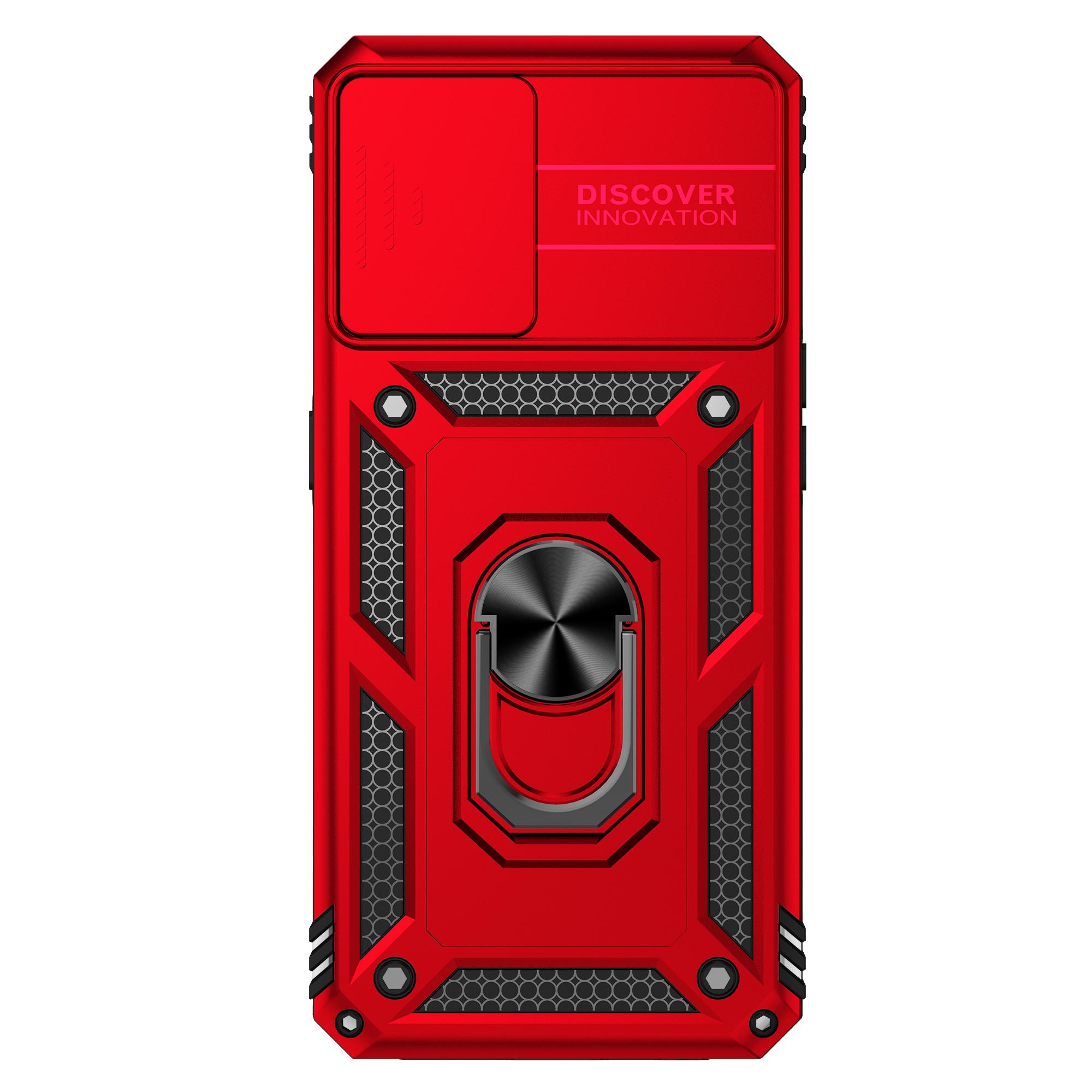 

Чехол-подставка с кольцом для OPPO A74 4G Armor Противоударный чехол Защита камеры Чехол для телефона для oppo a74 4g Funda Oppo A74 Бампер OPPO F19 красный