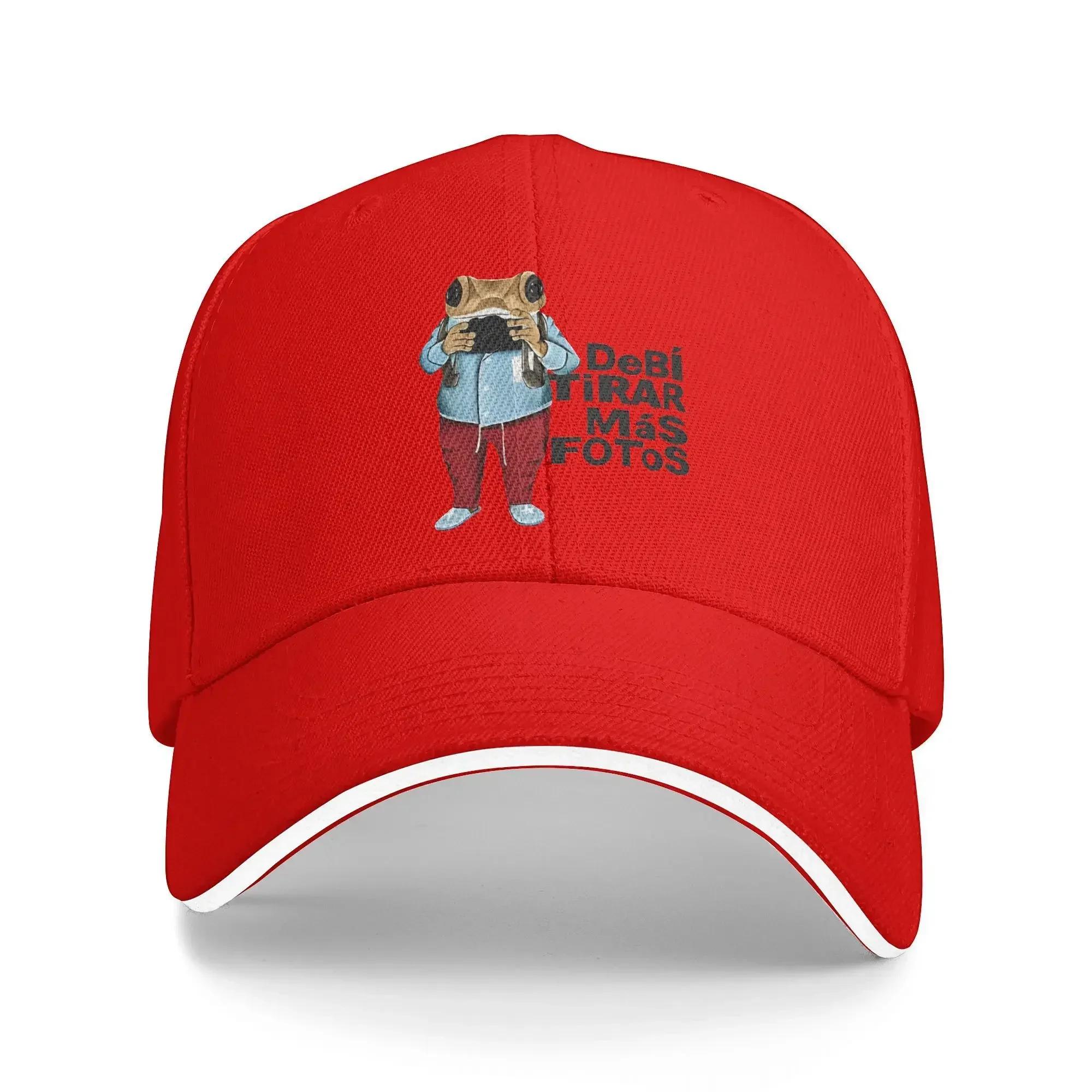 

DTMF Debi Tirar Mas Fotos Bad Bunny Baseball Cap y2k Cool Unisex Women Hip Hop Hats Sun Print Kpop Rock Snapback Cap Gift Idea One Size