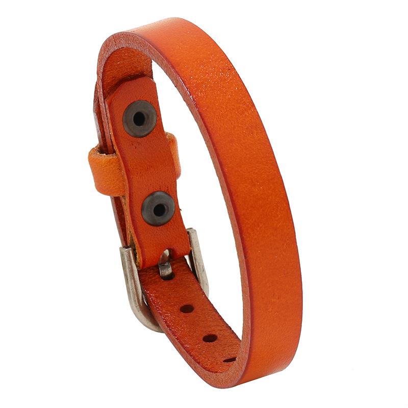 Vintage Echtes Leder Armband Für Hand Handgelenk Armband Mann Frau Punk Armreif Paar Schmuck Geschenk