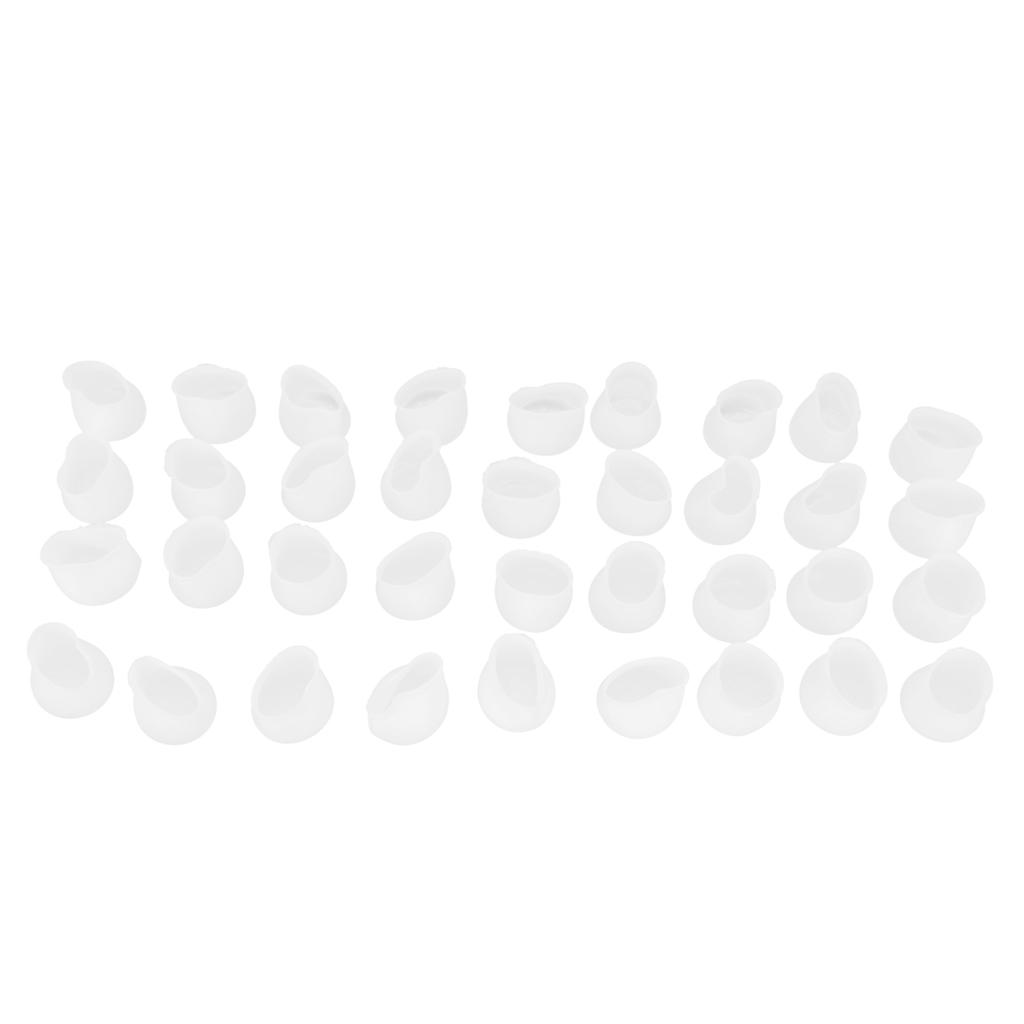 36Pcs Furniture Protection Cover Scratch Resistant Silicone Chair Leg Cap Pad Floor Protector
