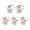 5Pcs Hair Memorial Storage Bottle Cat Cat Locket for Storing Fur