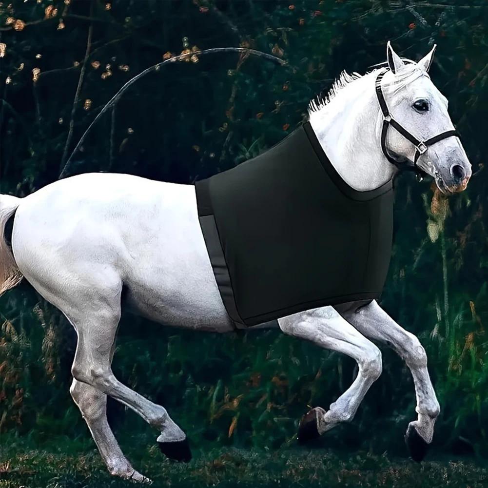 Horse Shoulder Guard High Elastic Spandex Fabric Horse Chest Saver Protector Horse Vest Horse Protective Vest