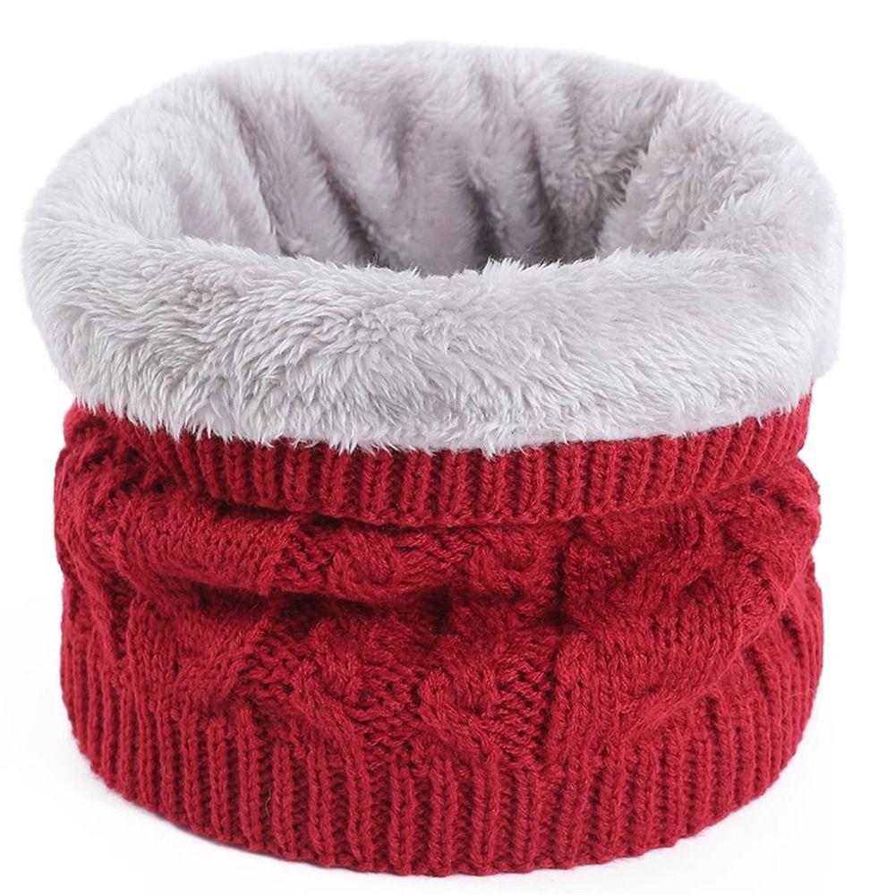 Soft Knitted Sport Scarf Thick Cold-proof Collar Versatile Mask  for Skating Running