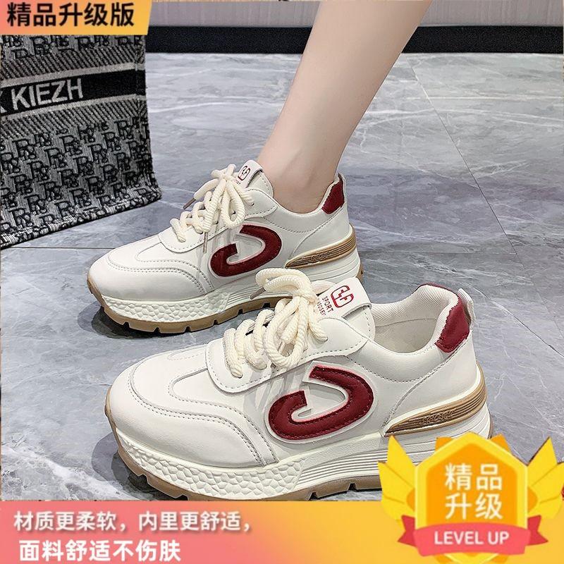Dad Shoes Women's Shoes New Summer Spring and Autumn Mesh Shoes Breathable Mesh Platform Sneakers