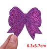 2026 NEW Glitter Diamond Bow Patch Cartoon Glitter Embroidered Patches For Clothes Iron on Patches For Clothing Sew Badges DIY