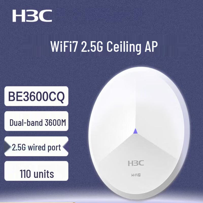 

H3C WiFi 7 BE3600CQ Ceiling Access Point