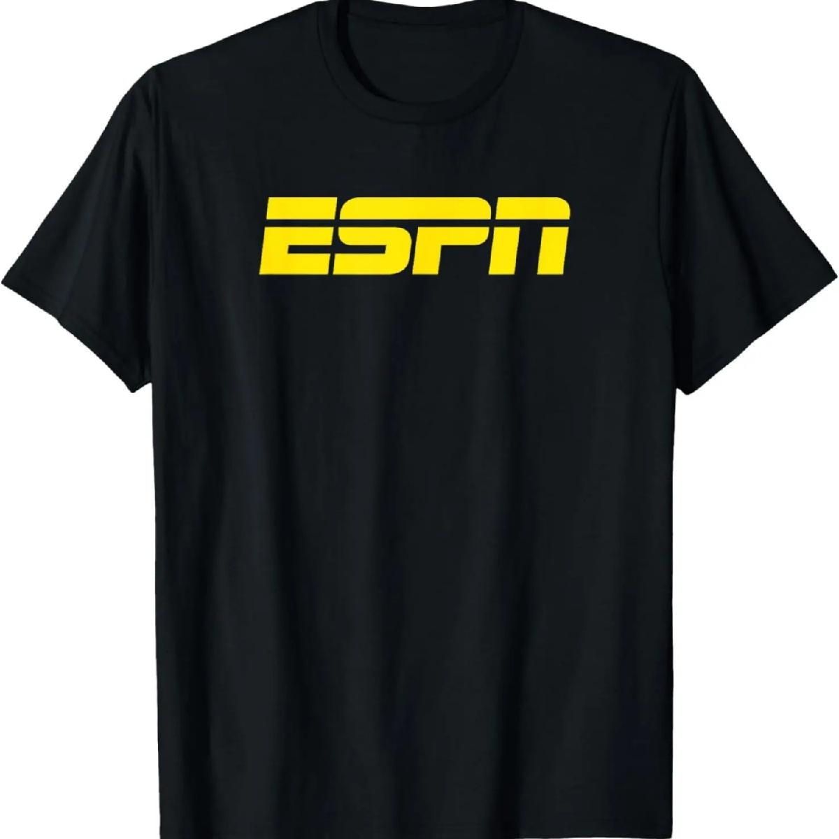 

ESPN Yellow Logo V1 T-Shirt XXXXXL чорний