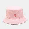 Love Embroidery Cotton Bucket Hat For Men And Women Beach, Golf, Fishing - Fun Outdoor Vacation Summe Cap