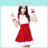 Women Deluxe Mrs Santa Claus Christmas Fancy Dress Costume For Festive Celebrations