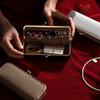 Multifunctional Portable Jewelry Organizer Automatic Closing Makeup Bag  Home Storage