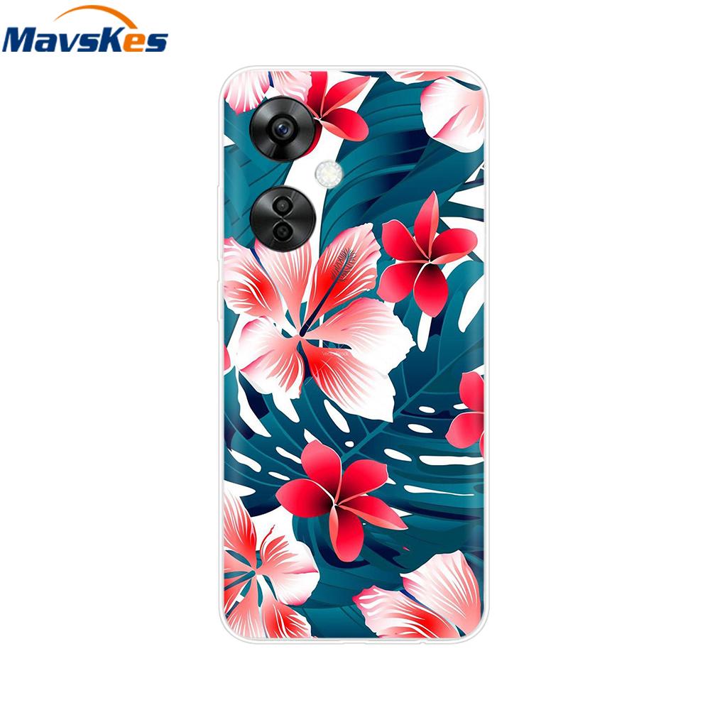 For OnePlus Nord CE 3 Lite Case Cartoon Soft Silicone TPU Clear Coque for OnePlus Nord CE3 Lite 5G Nord CE 3 Phone Covers Bumper