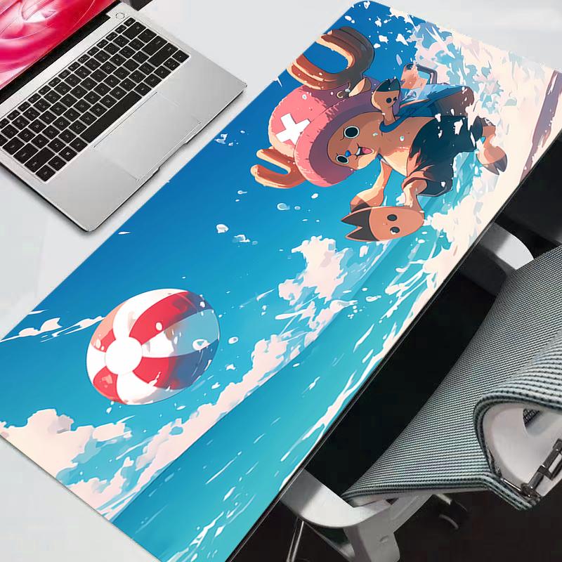 Mouse Pad Notbook Gamer Large Keyboard NonSlip Rubber Computer Carpet Desk Mat PC One Piece Gamer MousePad Anime