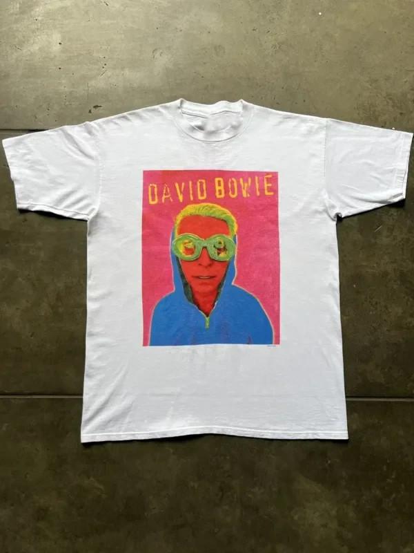 David Bowie White Classic Gift For Fan TShirt Unisex T-Shirt S