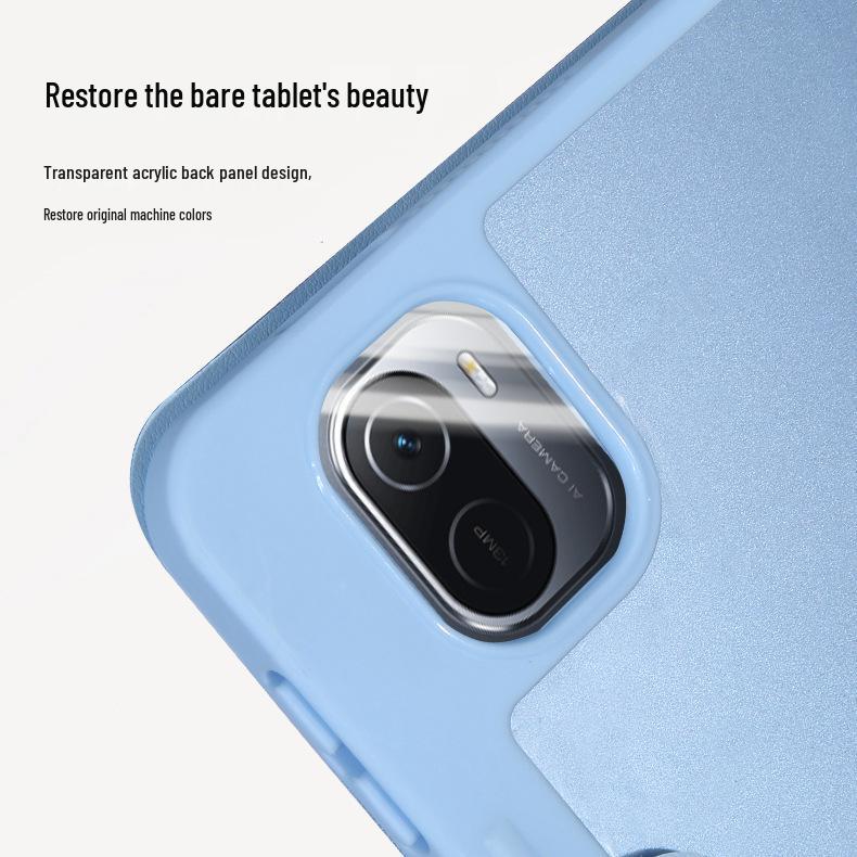 Xiaomi Pad 7S Pro 3+Y Falt-Hülle für Redmi Pad 11, 12,4"-Version - Dünn, Biegefest, Vielseitig