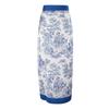 2024 Women's Retro Bandage One-Piece Swimsuit & Long Cover-Up Set – Slimming, Sun-Protective.