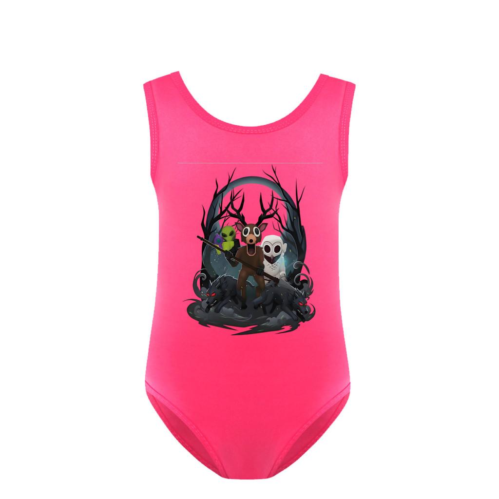 

Детский купальник с принтом 99 ночей в лесу , с оборками, цельный купальный боди 160cm